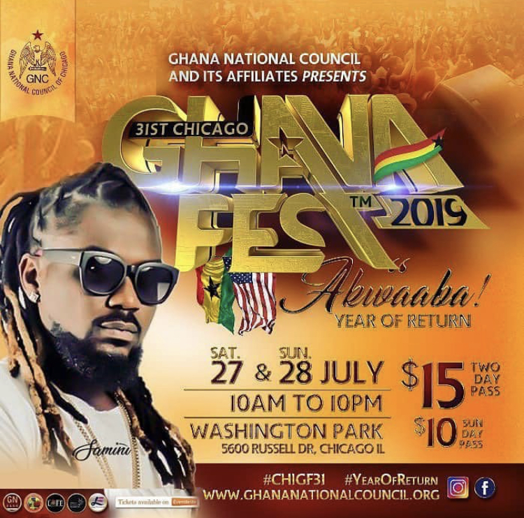 Samini to rock GhanaFest 2019 Concert in USA this July · Ghana Quest