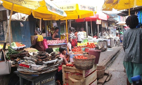 COVID-19: Ghana's central market in Obuasi on Shut Down - Ghanaquest!