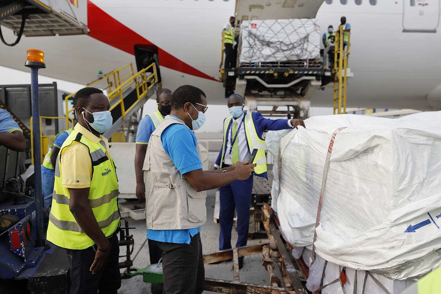 Covid Vaccine Shipments to Ghana
